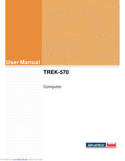 Advantech-DLoG TREK-570 User Manual