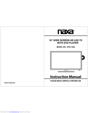 Naxa NTD-1955 Instruction Manual