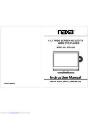 Naxa NTD-1356 Instruction Manual