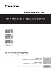 Daikin RWEQ144TAYCU Installation Manual