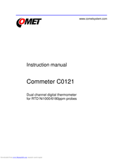 Comet Commeter C0121 Instruction Manual