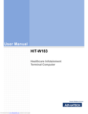 Advantech HIT-W183 User Manual