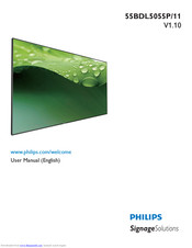 Philips 55BDL5055P/11 User Manual