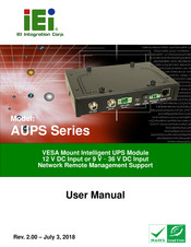 IEI Technology AUPS Series User Manual