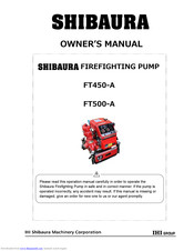 Shibaura FT450-A Owner's Manual