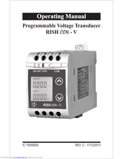 Rishabh RISH CON - V Operating Manual