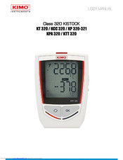 Kimo KISTOCK KP 321 User Manual
