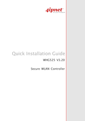 4IPNET WHG525 Quick Installation Manual