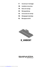 Barazza B_AMBIENT Installation Instructions Manual