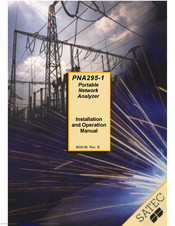 Satec PNA295-1 Installation And Operation Manual