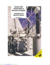 Satec System 295 Installation And Operation Manual