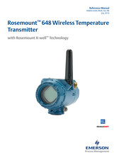 Emerson Rosemount X-well 648 Reference Manual