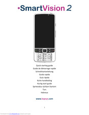 Kapsys SmartVision2 Quick Starting Manual