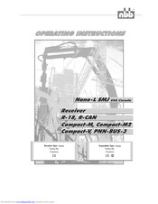 NBB Nano-L SMJ Operating Instructions Manual
