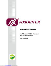 AXIOMTEK MANO315 Series User Manual