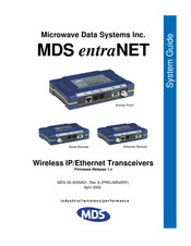 Microwave Data Systems MDS entraNET 900 System Manual