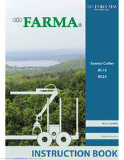 FARMA BC25 Instruction Book