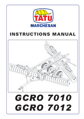 Tatu Marchesan GCRO 7010 Instruction Manual