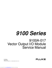 Fluke 9100 Series Service Manual