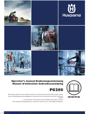 Husqvarna PG 280 Operator's Manual