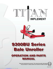Titan Implement 9300BU Series Operation And Parts Manual