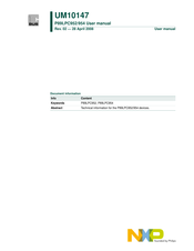 NXP Semiconductors P89LPC952 User Manual