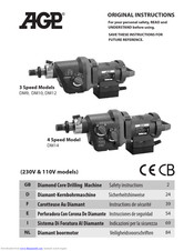 AGP DM10 Original Instructions Manual