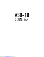 Monitor Audio ASB-10 User Manual