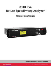 Trilithic 8310 RSA Operation Manual