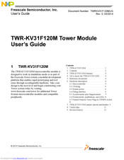 NXP Semiconductors TWR-KV31F120M User Manual