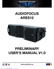 AUDIOFOCUS ARES12 Preliminary User's Manual