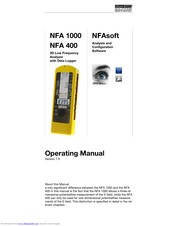 Gigahertz NFA 400 Operating Manual