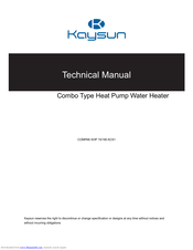 Kaysun COMPAK KHP 15/190 ACS1 Technical Manual
