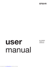Bluebird EF501 User Manual