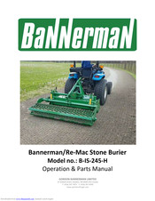 bannerman B-IS-245-H Operations & Parts Manual