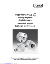 ASM POSIROT PRAS2EX-M12R Instruction Manual