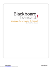 Blackboard WR5000 Installation Manual