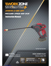 Workzone Titanium WG20V Instruction Manual