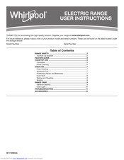 Whirlpool WFE500M4HS User Instructions