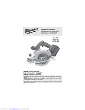 Milwaukee V28 0730-20 Operator's Manual