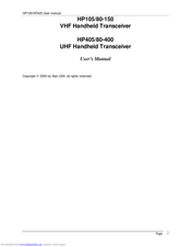 Alan USA HP405 User Manual