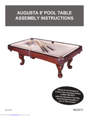 Carmelli NG2670 Assembly Instructions Manual