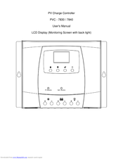 Manson Engineering Industrial PVC-7830 User Manual