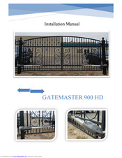 GATEMASTER 900 HD Installation Manual
