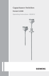 Siemens Pointek CLS500 Operating Instructions Manual