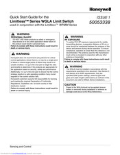 Honeywell Limitless WGLA Series Quick Start Manual