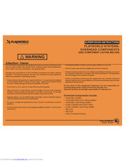 Playworld Systems XX0187 Installation Instructions Manual