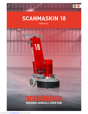 Scanmaskin 18 User Manual