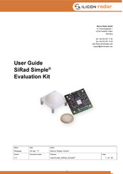 Silicon Radar SiRad Simple User Manual