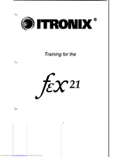 Itronix FEX21 User Training Manual
